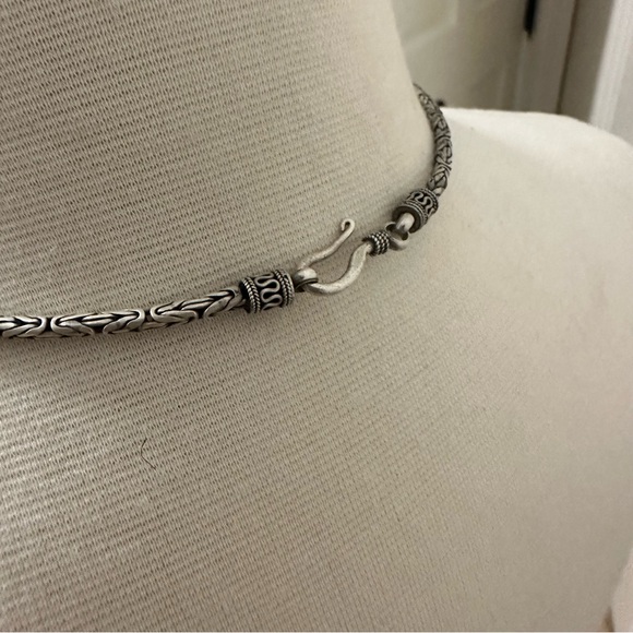 Sterling silver and Turquoise heart shape pendant - Picture 3 of 3